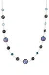 Ippolita Women's Lollipop Lollitini Sterling Silver & Multi-stone Necklace In Blue