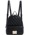 Guess Tiggy Bowery Backpack In Black/gold