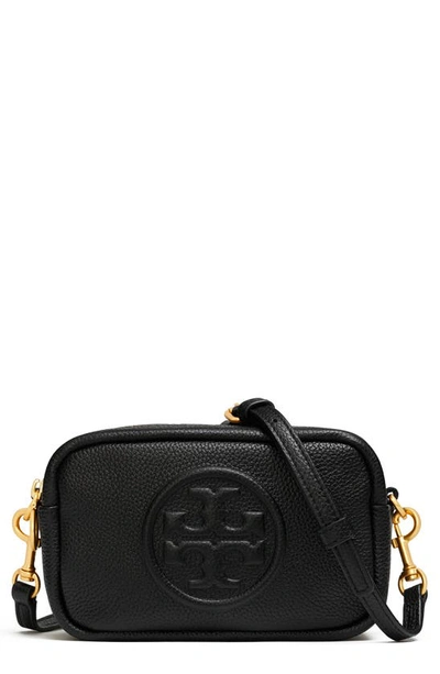 Tory Burch Perry Bombé Mini Bag In Black