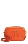 TORY BURCH PERRY BOMBE LEATHER CROSSBODY BAG,55691