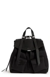 ALLSAINTS TOWER LEATHER BACKPACK,WB156Q