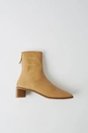 ACNE STUDIOS Branded ankle boots Camel/beige