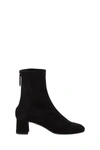 Aquazzura Saint Honore 50mm Ankle Boots In Nero