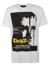 DSQUARED2 PRINTED T-SHIRT,10972177