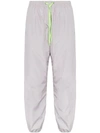 DUO GREY AND GREEN JOGGING trousers