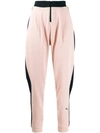 PUMA PUMA TAPERED TRACK TROUSERS - PINK