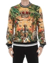 DOLCE & GABBANA TROPICO DG KING SWEATSHIRT,10972634