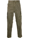 DIESEL OVERDYED CARGO TROUSERS