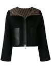 FENDI REVERSIBLE FF MOTIF HOODED JACKET