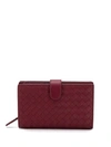 BOTTEGA VENETA INTRECCIATO WEAVE FRENCH WALLET