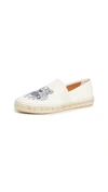 KENZO ELASTIC TIGER HEAD ESPADRILLES