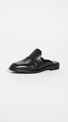3.1 Phillip Lim Black Alexa Loafer Mules In Black