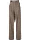 PROENZA SCHOULER Exaggerated Plaid Suiting Pants