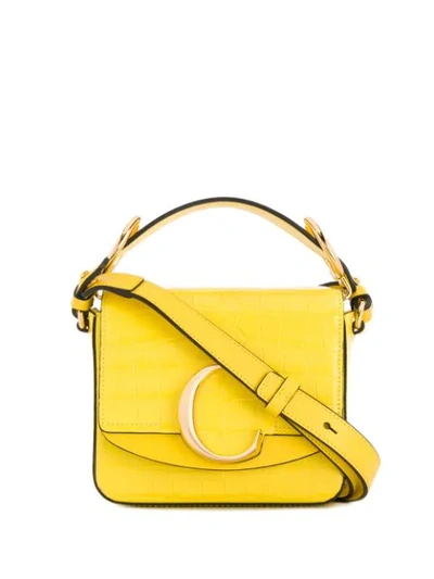 Chloé C Crossbody Bag - 黄色 In 705 Joyful Yellow