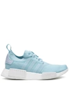 Adidas Originals Adidas Women's Nmd R1 Primeknit Casual Sneakers From Finish Line In Blue