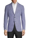 CANALI MINI CHECK SPORT JACKET,0400011150596