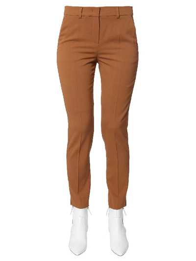 Sportmax Code "moretto" Trousers In Brown