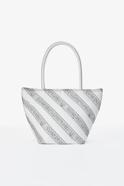 Alexander Wang Roxy Logo Soft Small Tote Bag In White