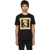 VERSACE BLACK DRAGON INSERT T-SHIRT