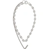 JUSTINE CLENQUET JUSTINE CLENQUET SILVER JERRY NECKLACE