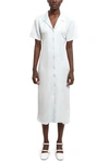 OPENING CEREMONY OPENING CEREMONY LACE UP BACK SHIRT DRESS,ST217679