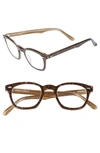 CORINNE MCCORMACK 'ANNIE' 46MM READING GLASSES - BROWN,1015334-200.CMC
