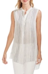 VINCE CAMUTO DELICATE STRANDS HENLEY TUNIC,9139027