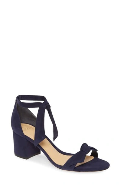 Alexandre Birman Clarita Block Sandal In Night Shade