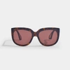 GUCCI Square Sunglasses with Lateral Protections