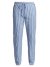 Hanro Night & Day Cotton Lounge Pants In Summer Stripe
