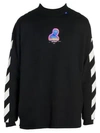 OFF-WHITE Diagonal Stripe Thermo Sweatshirt