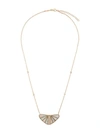 JACQUIE AICHE JACQUIE AICHE 14KT ROSE GOLD WINGED NECKLACE - 金色