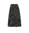 ALTUZARRA CAROLINE FLORAL SILK SKIRT,P00389538