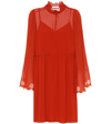 SEE BY CHLOÉ RUFFLED GEORGETTE DRESS,P00399004