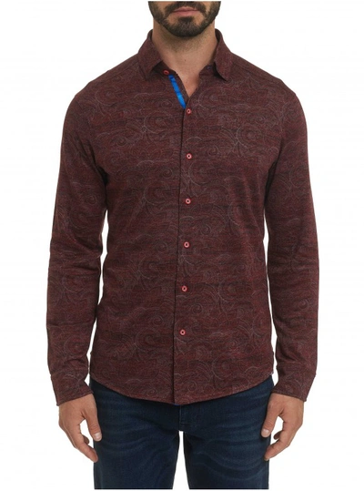 Robert Graham Agoda Classic Fit Sport Shirt In Red