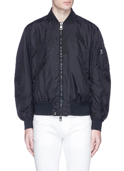 Moncler Timothe品牌标志ma-1棒球外套 | ModeSens