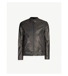 OFF-WHITE ARROW-PRINT LEATHER BIKER JACKET