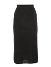 FENDI FF COTTON SKIRT,10973023