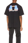 Off-white Thermo Oversize Graphic T-shirt In Black Multi