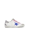 GOLDEN GOOSE Superstar distressed leather sneakers
