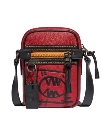 Coach 1941 Rexy Collective By Guang Yu Crossbody In Red