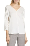 HUGO BOSS INUKA STRETCH SILK TOP,5040499311200