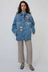 ACNE STUDIOS Denim overshirt Light blue