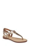 Frye Rachel T-strap Sandal In Bronze