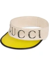 GUCCI LOGO PRINT VISOR