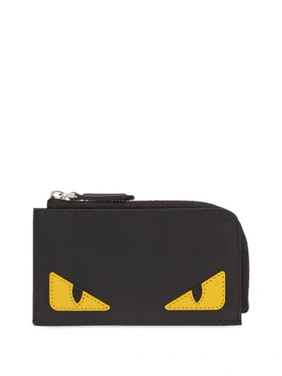 Fendi Purse In Black Leather With I See You Detail