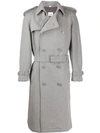 BURBERRY JERSEY TRENCH COAT