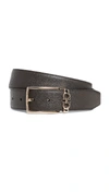 FERRAGAMO ROSE GOLD GANCIO REVERSIBLE BELT