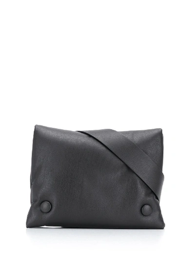 Nanushka Foldover Belt Bag - Black
