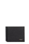 GIVENCHY CARD HOLDER WALLET IN BLACK LEATHER,10973326
